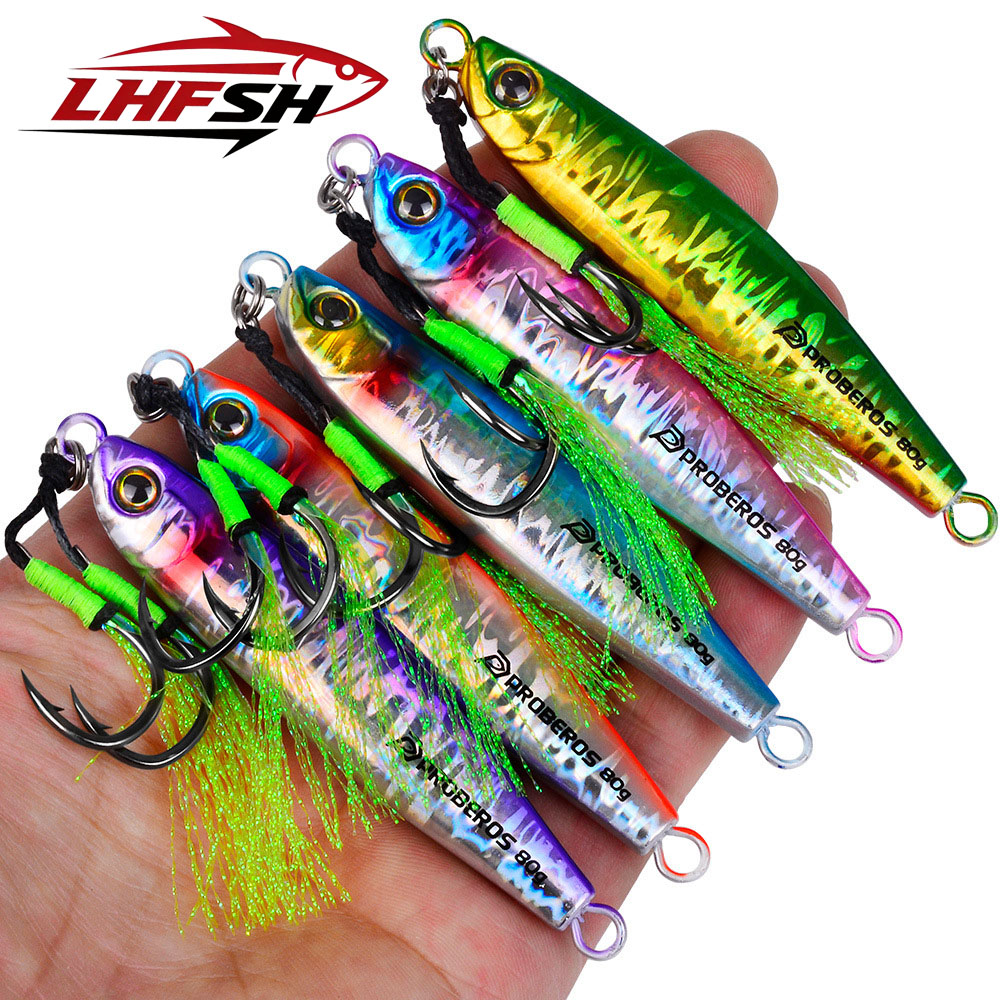 Fishing Hook Jig - LHFSH 35g-80g Uzun Atışlı Metal Jig