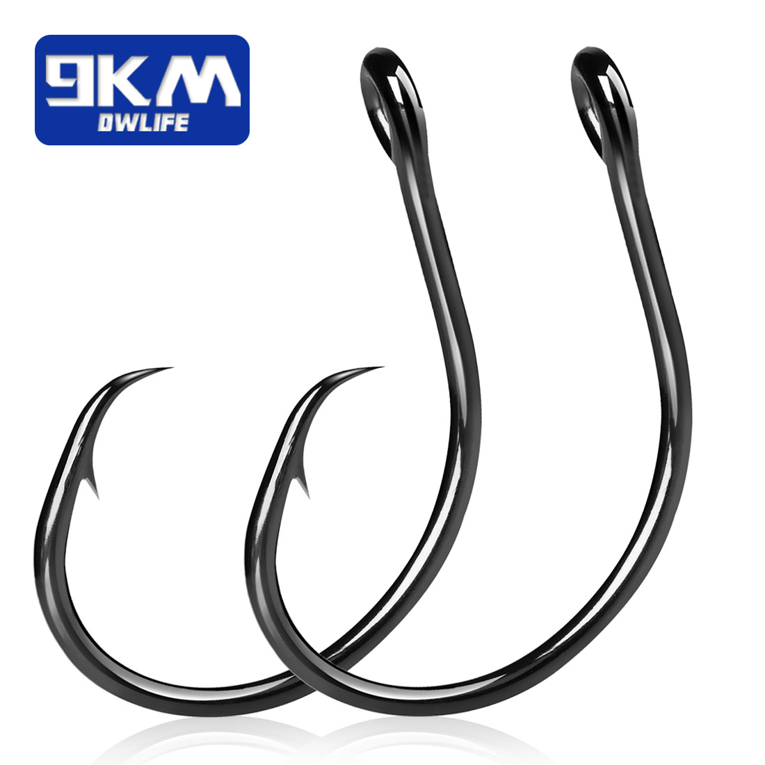 Fishing Hook Barbless - 9KM 25-50 Adet Sıralı Geniş Açılı