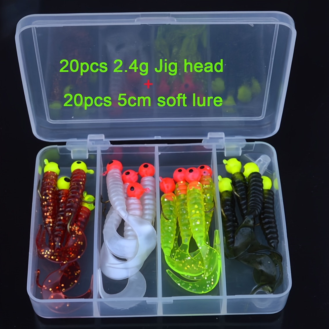 Fishing Hook Jig - 40 Parça/Set Balıkçılık Yemi Seti 20