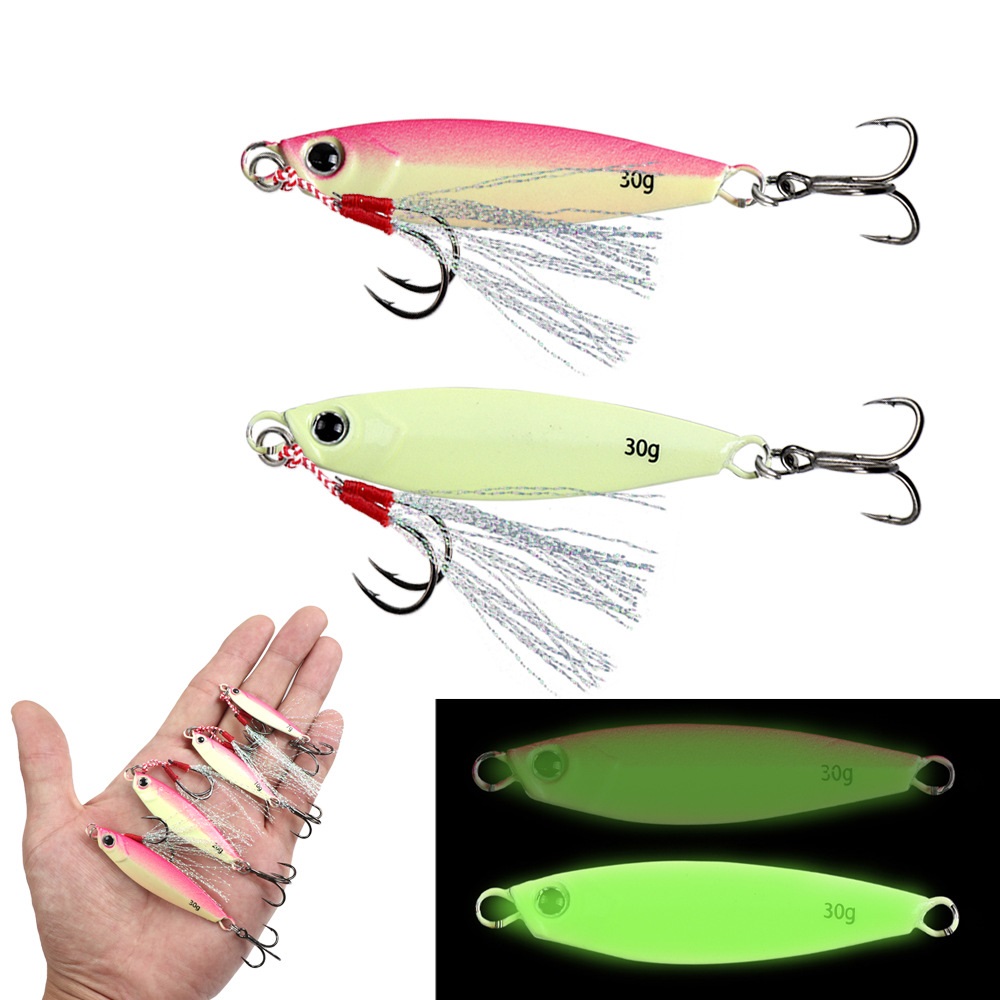 Fishing Hook Jig - 2026 Yeni Uzun Mesafeli Işıklı Demir