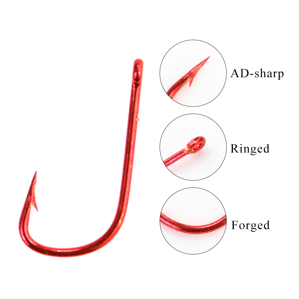 Balıkçılık Kanca 10/30/50 Adet - Fishing Hook Barbless incelemesi ve fiyatı