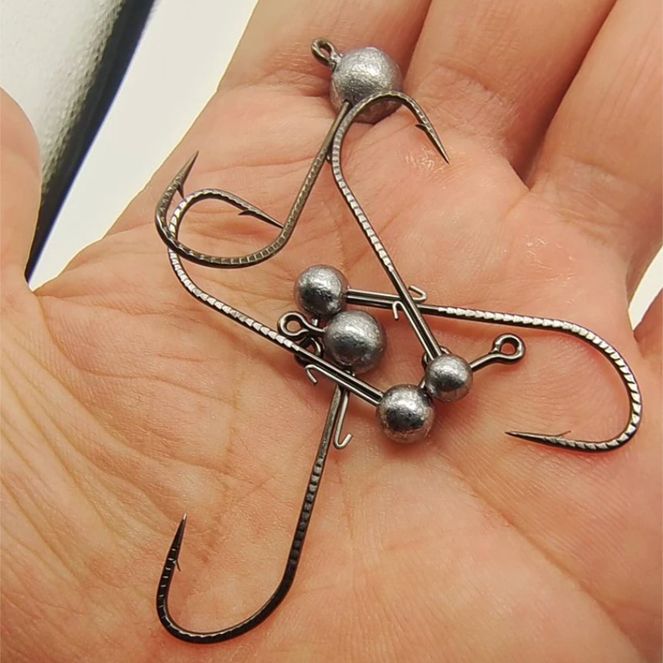 5 adet 1g 2g 2.5g 3.5g 5g Mini - Fishing Hook Barbless incelemesi ve fiyatı
