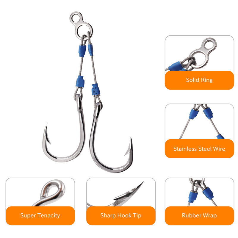 ZYZHE Çelik Tel Jig Yardımcı K - Fishing Hook Barbless incelemesi ve fiyatı