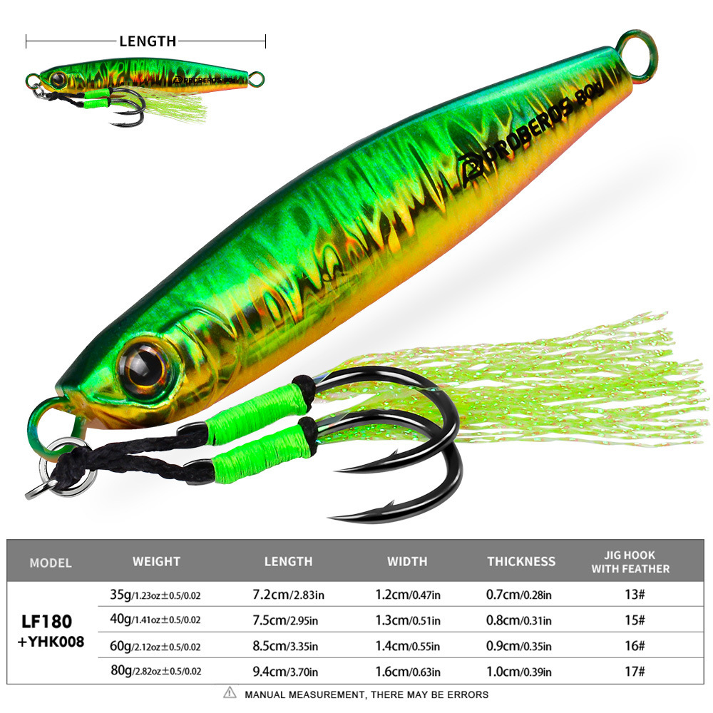 LHFSH 35g-80g Uzun Atışlı Meta - Fishing Hook Jig incelemesi ve fiyatı