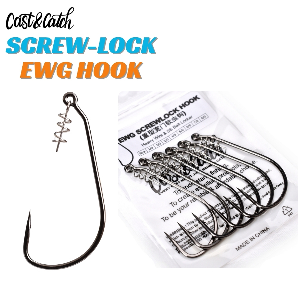 Cast&Catch VİDALI KİLİTLİ Yaba - Fishing Hook Weedless incelemesi ve fiyatı