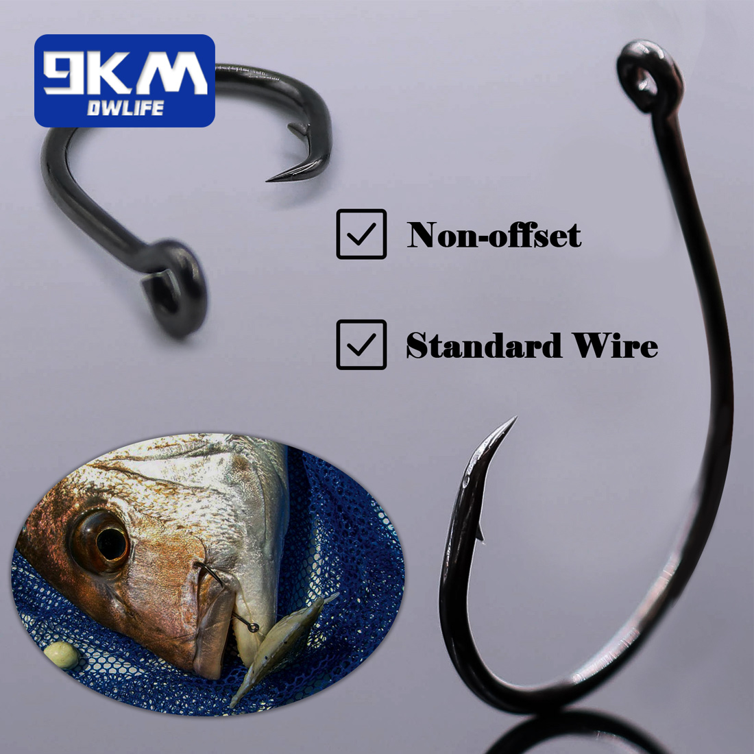 9KM 25-50 Adet Sıralı Geniş Aç - Fishing Hook Barbless incelemesi ve fiyatı