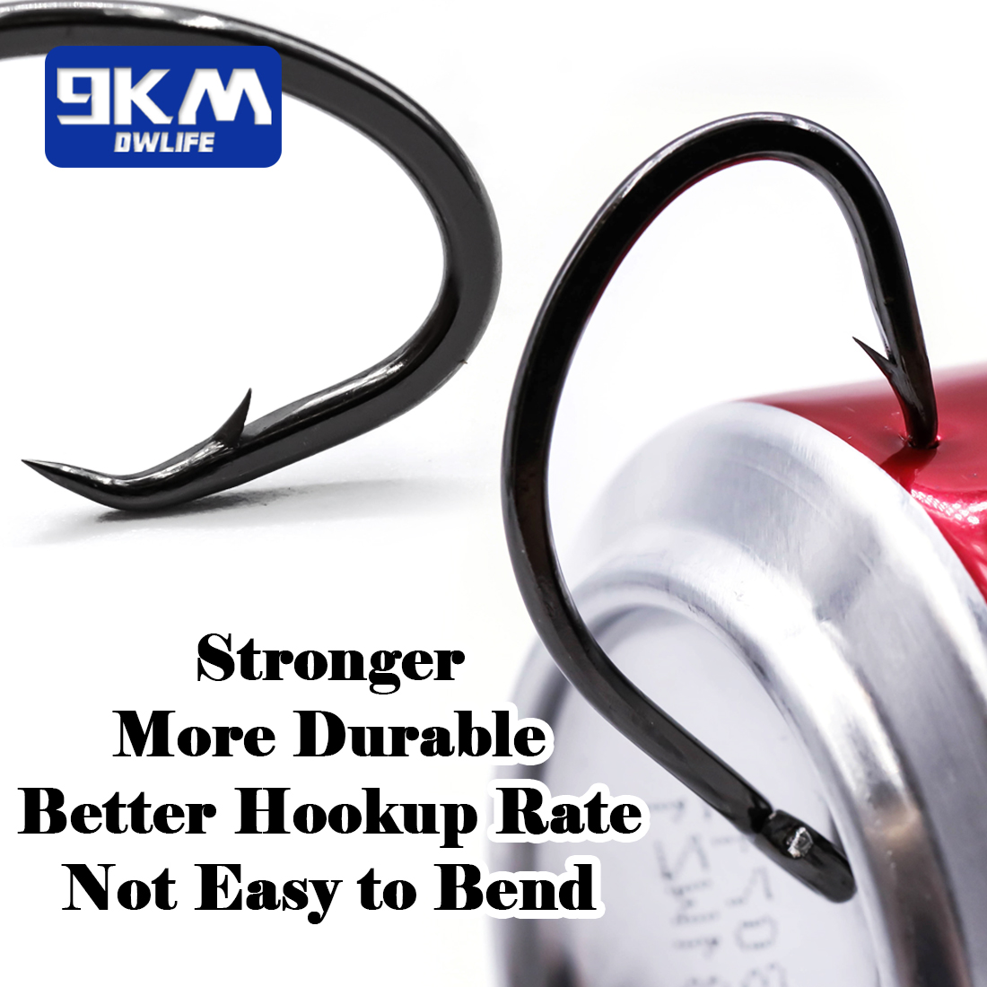 9KM Daire Kanca 25 ~ 50 Adet T - Fishing Hook Offset incelemesi ve fiyatı