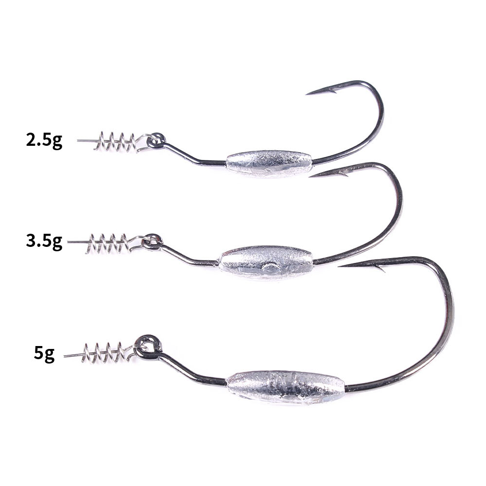 Yumuşak Solucan Yemi Texas Rig - Fishing Hook Offset incelemesi ve fiyatı