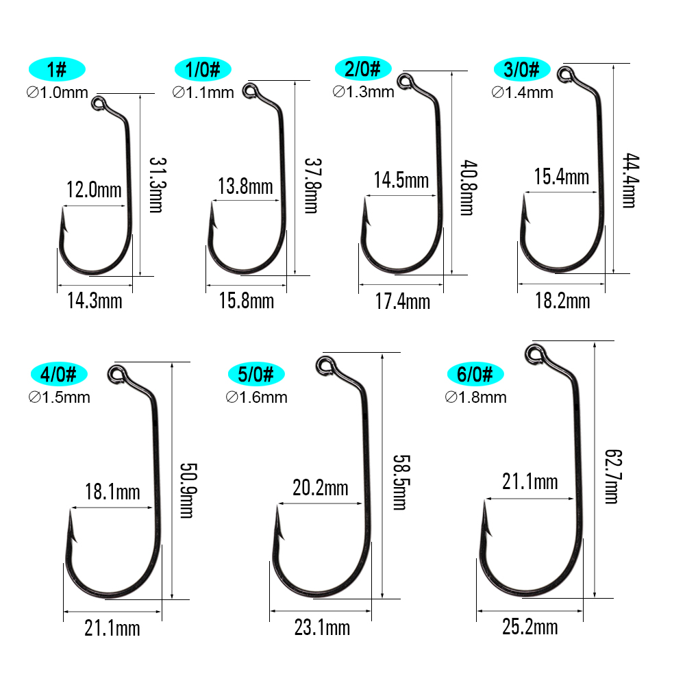 ICERIO 20 adet 60 derece Jig k - Fishing Hook Barbless incelemesi ve fiyatı