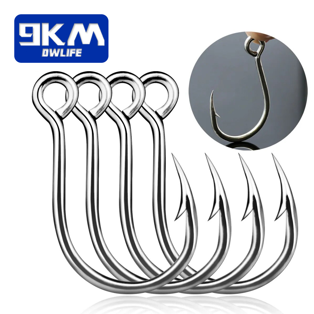 9KM balıkçılık kancaları 25 ad - Fishing Hook Barbless incelemesi ve fiyatı