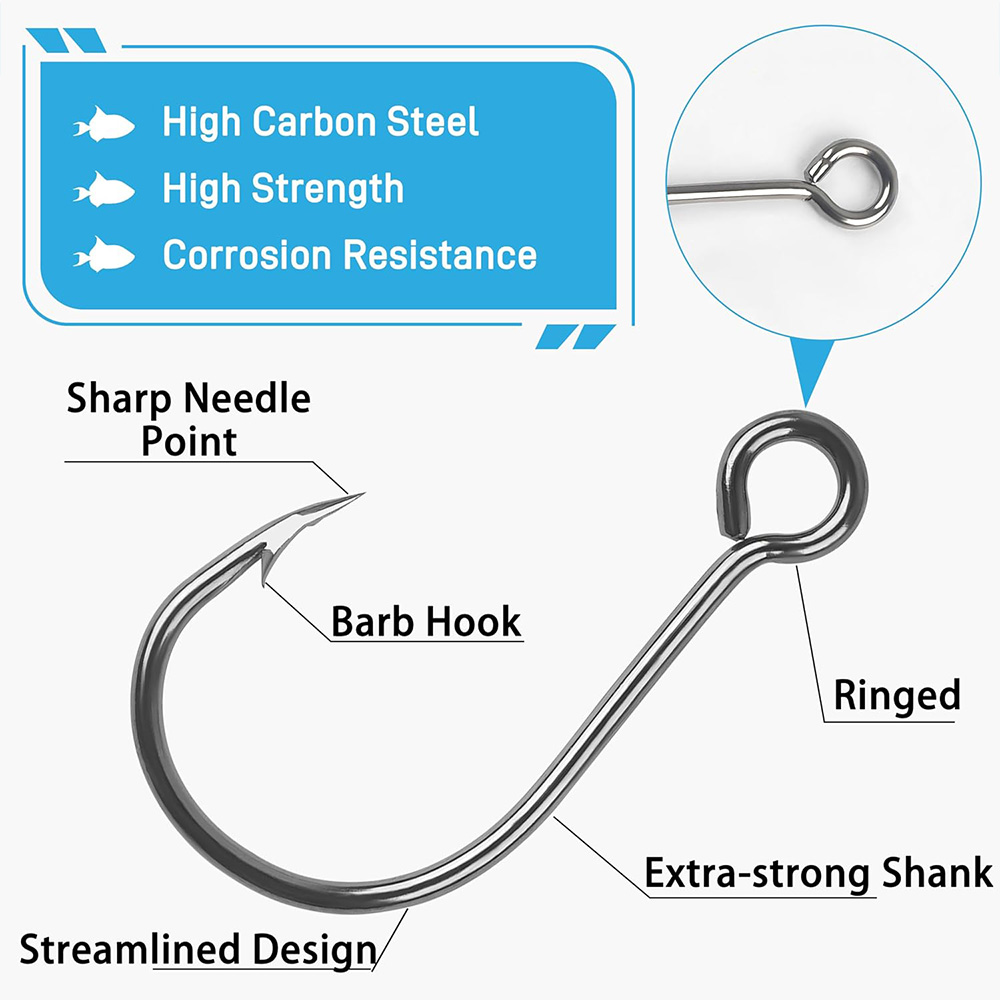70 adet Balıkçılık Inline Tek  - Fishing Hook Offset incelemesi ve fiyatı