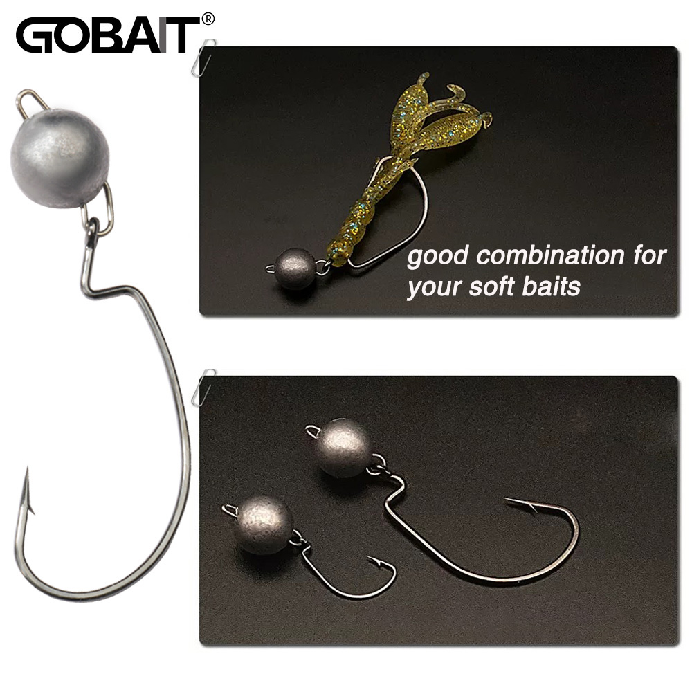 5 adet Metal Jig Kafa Solucan  - Fishing Hook Weedless incelemesi ve fiyatı